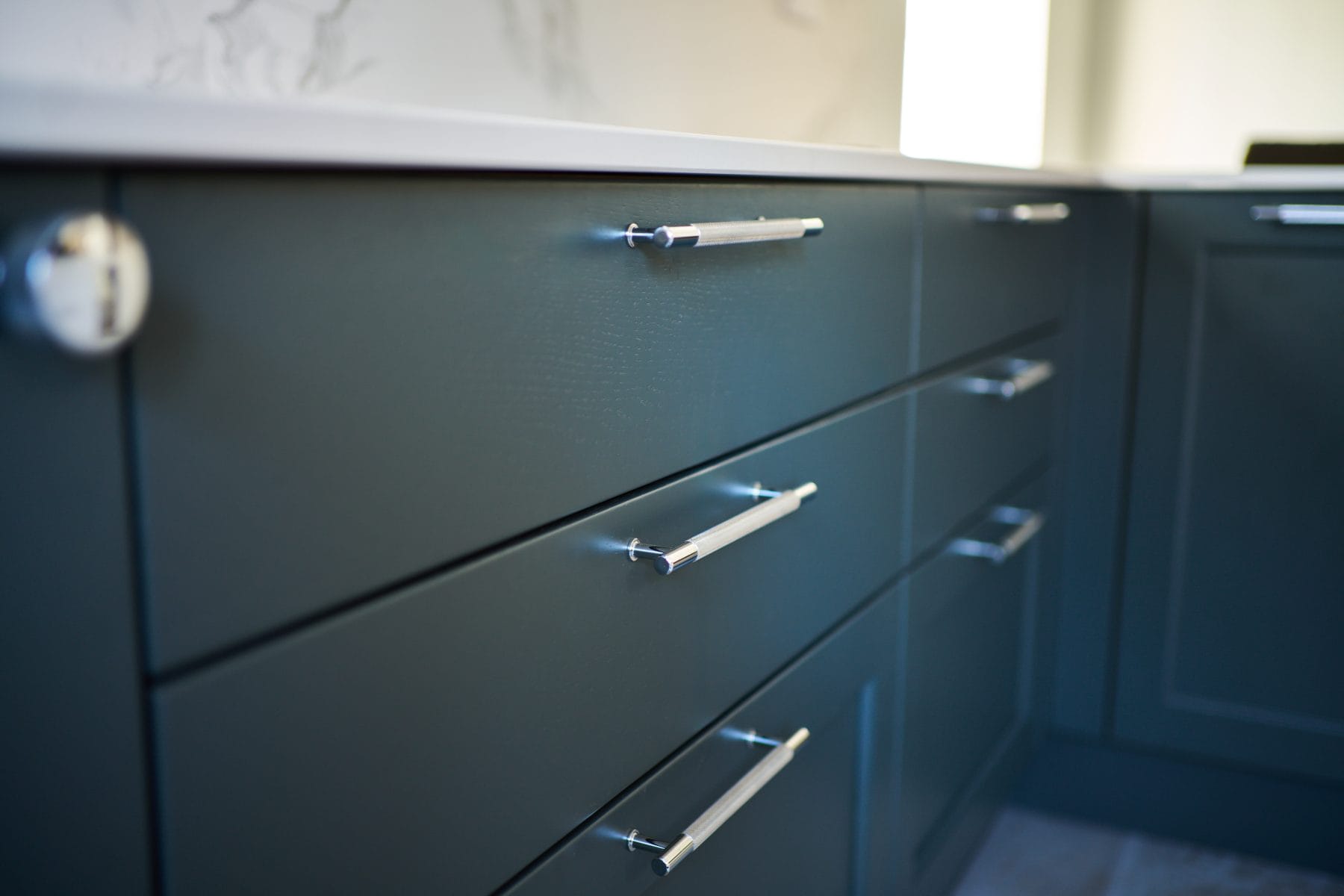 Kitchen Drawers ib Dark Green