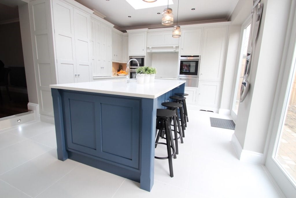 Two Tone Colour Scheme Kitchen